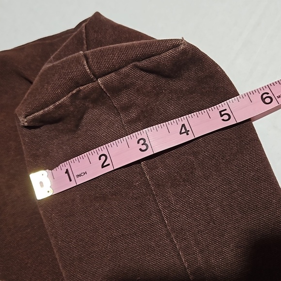 AEO | Brown Heavyweight Bookbag Tote - Picture 8 of 9